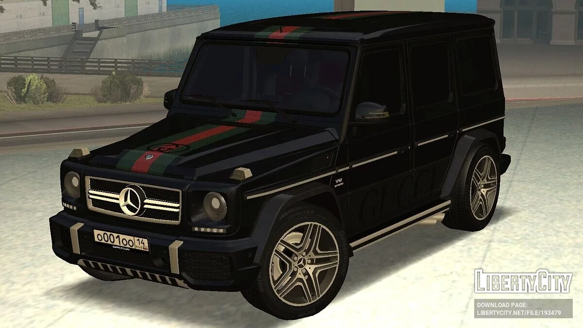 Mercedes-Benz G65 AMG + CCD / GTA San Andreas