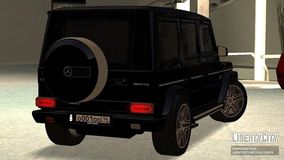 Mercedes-Benz G65 AMG + CCD / GTA San Andreas