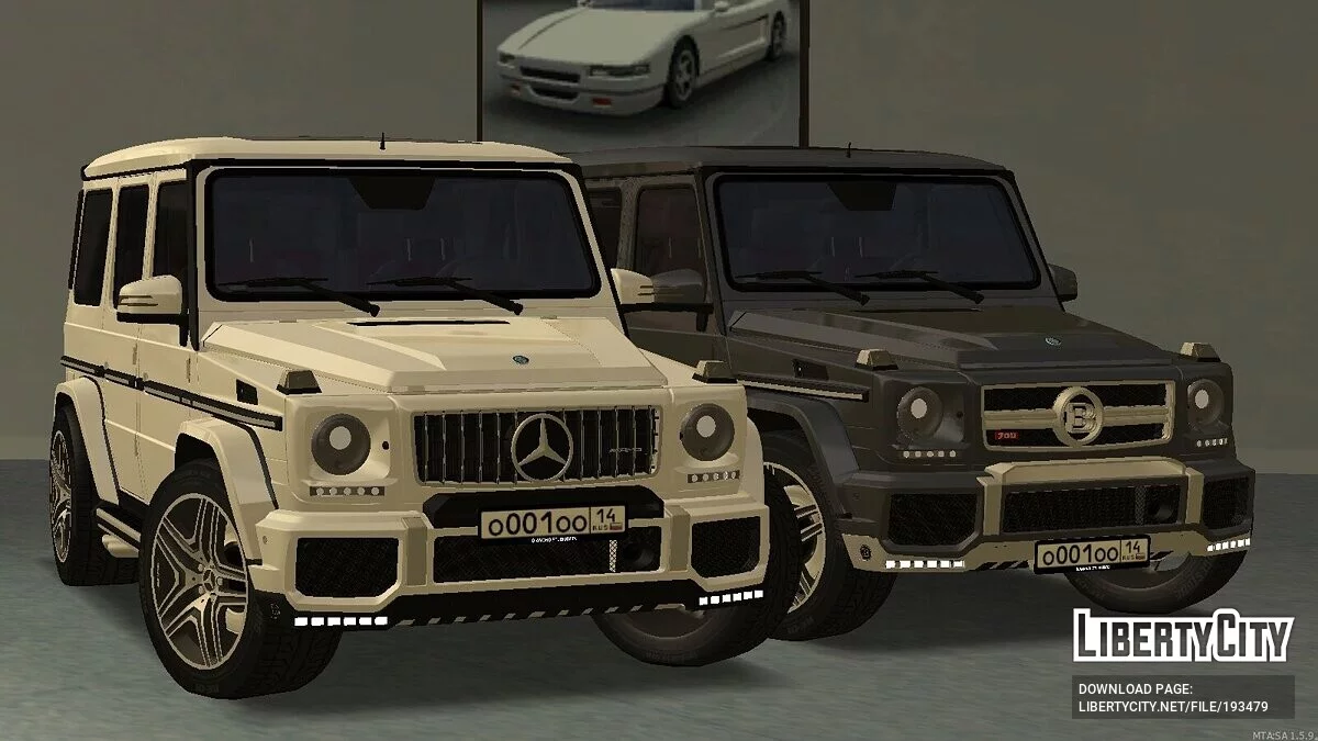 Mercedes-Benz G65 AMG + CCD / GTA San Andreas