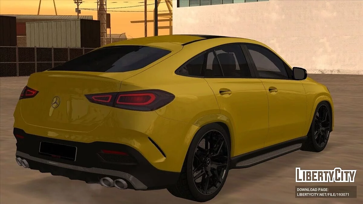 Mercedes-Benz GLE 2021 + CCD / GTA San Andreas
