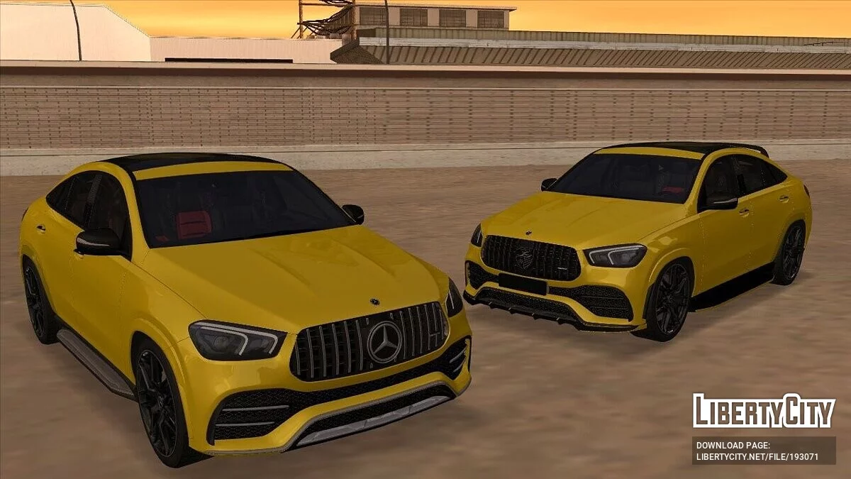 Mercedes-Benz GLE 2021 + CCD / GTA San Andreas