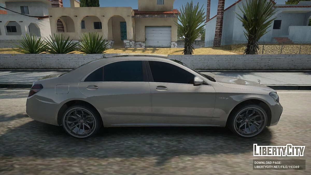 مرسيدس بنز S63 W222 AMG 2018 / جي تي إيه سان أندرياس