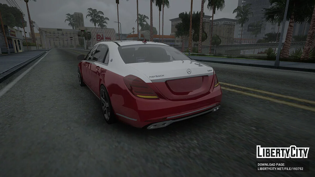 梅赛德斯-奔驰S650 / GTA San Andreas