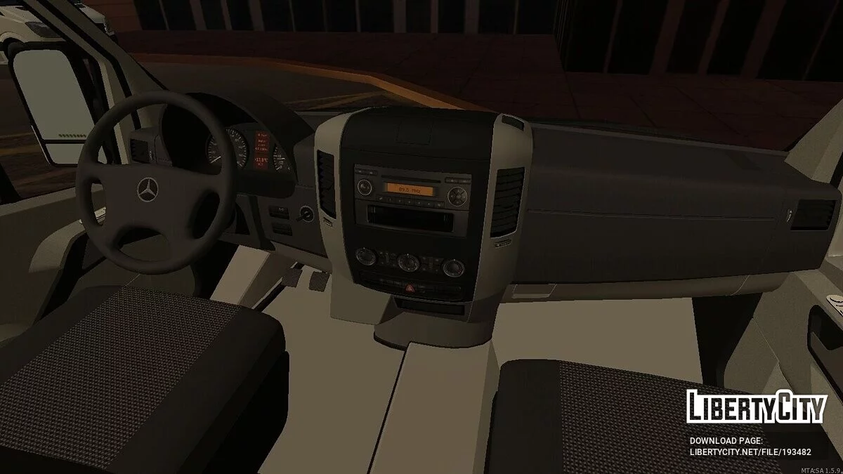 Mercedes-Benz Sprinter + CCD / GTA San Andreas
