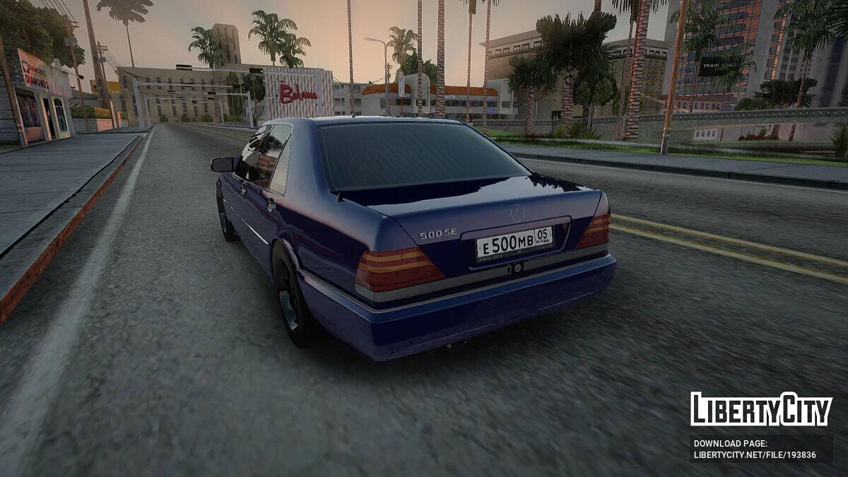 Mercedes-Benz W140 AG / GTA San Andreas