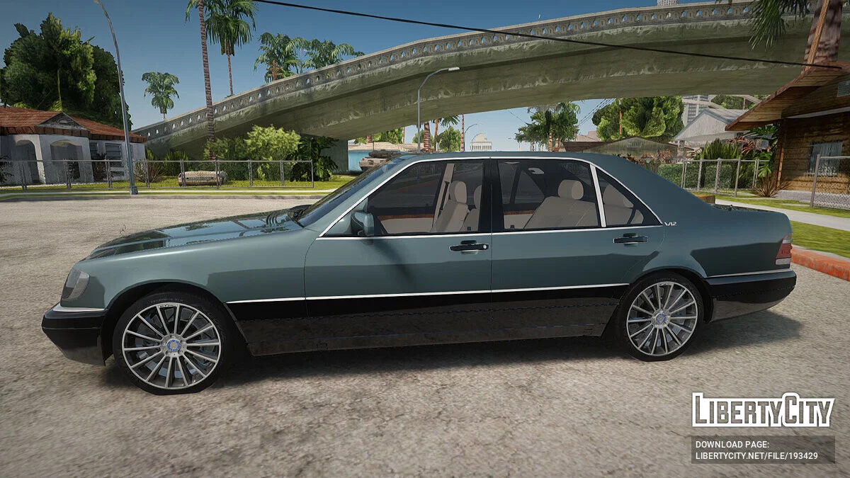 مرسيدس بنز W140 S600L / جي تي إيه سان أندرياس