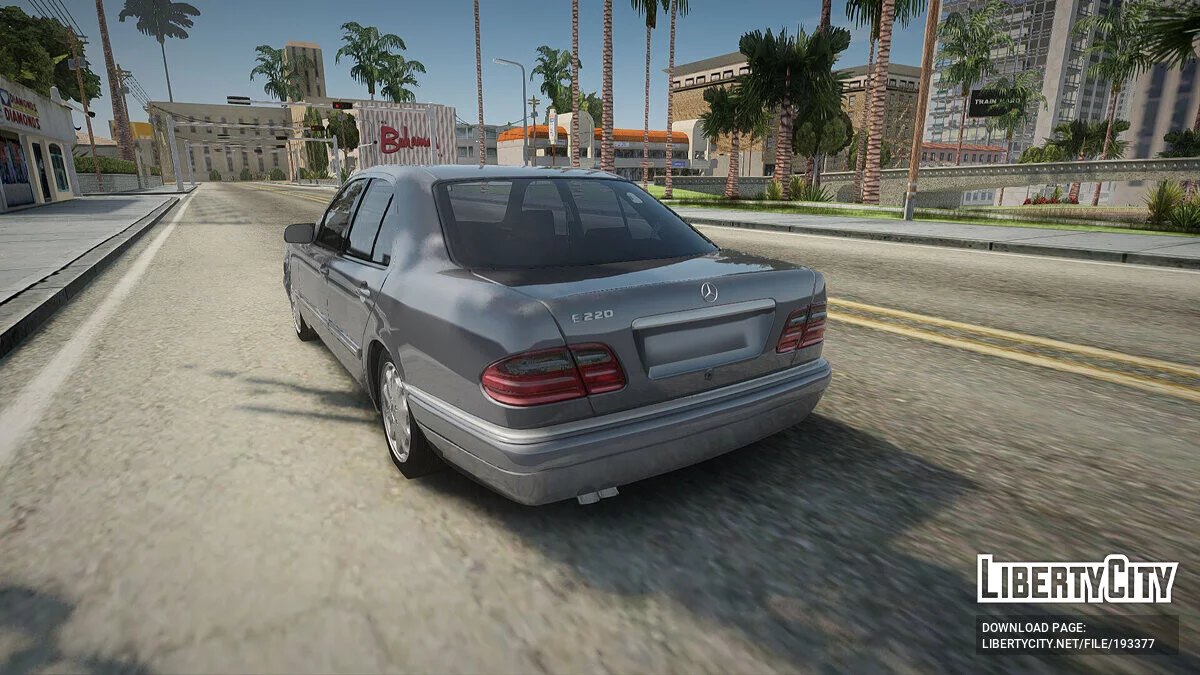 Mercedes-Benz w210 E220 2001 / جي تي إيه سان أندرياس