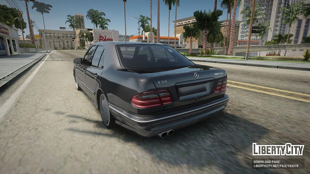 Mercedes-Benz w210 E55 2001 / GTA San Andreas
