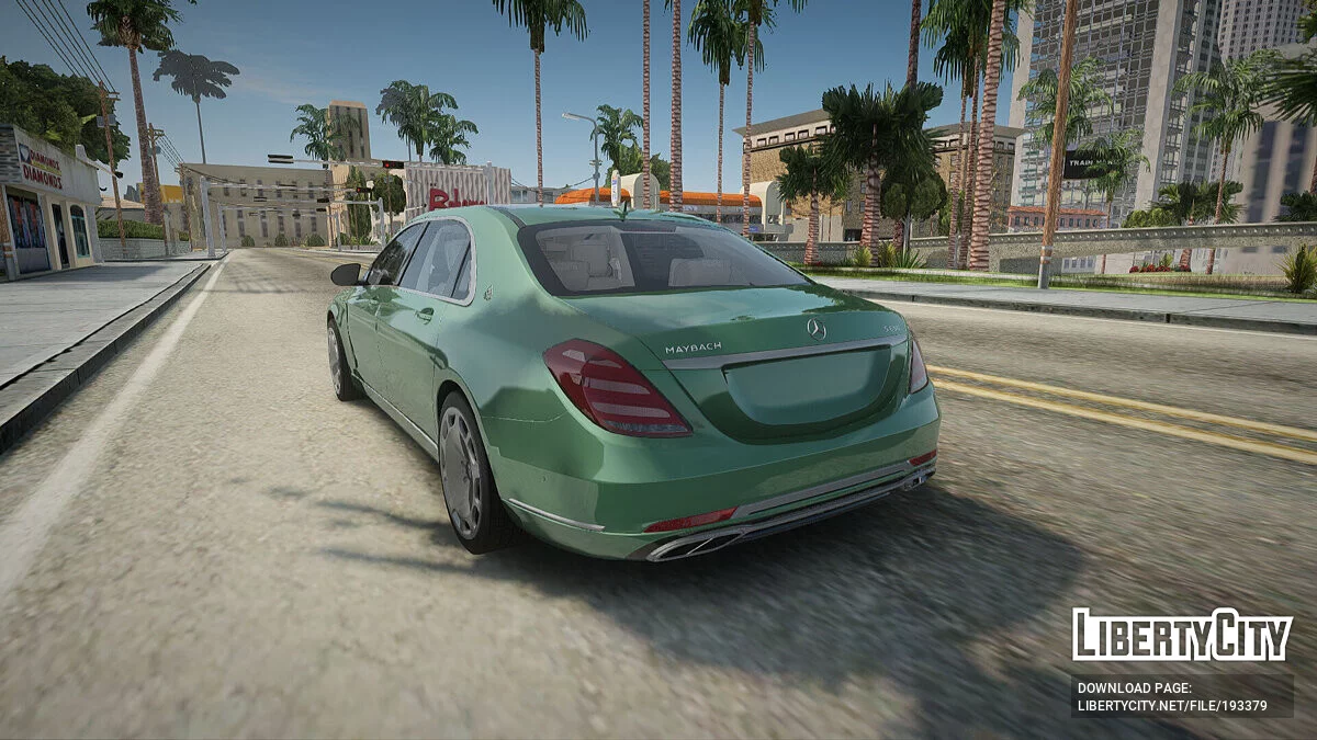 Mercedes-Benz W222 S650 Maybach / GTA San Andreas