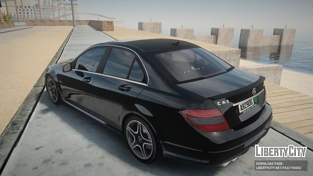 مرسيدس بنز C63 AMG / جي تي إيه سان أندرياس