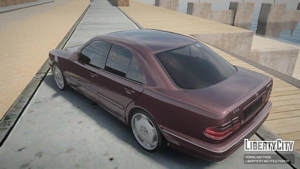 Mercedes-Benz E55 AMG / جي تي إيه سان أندرياس