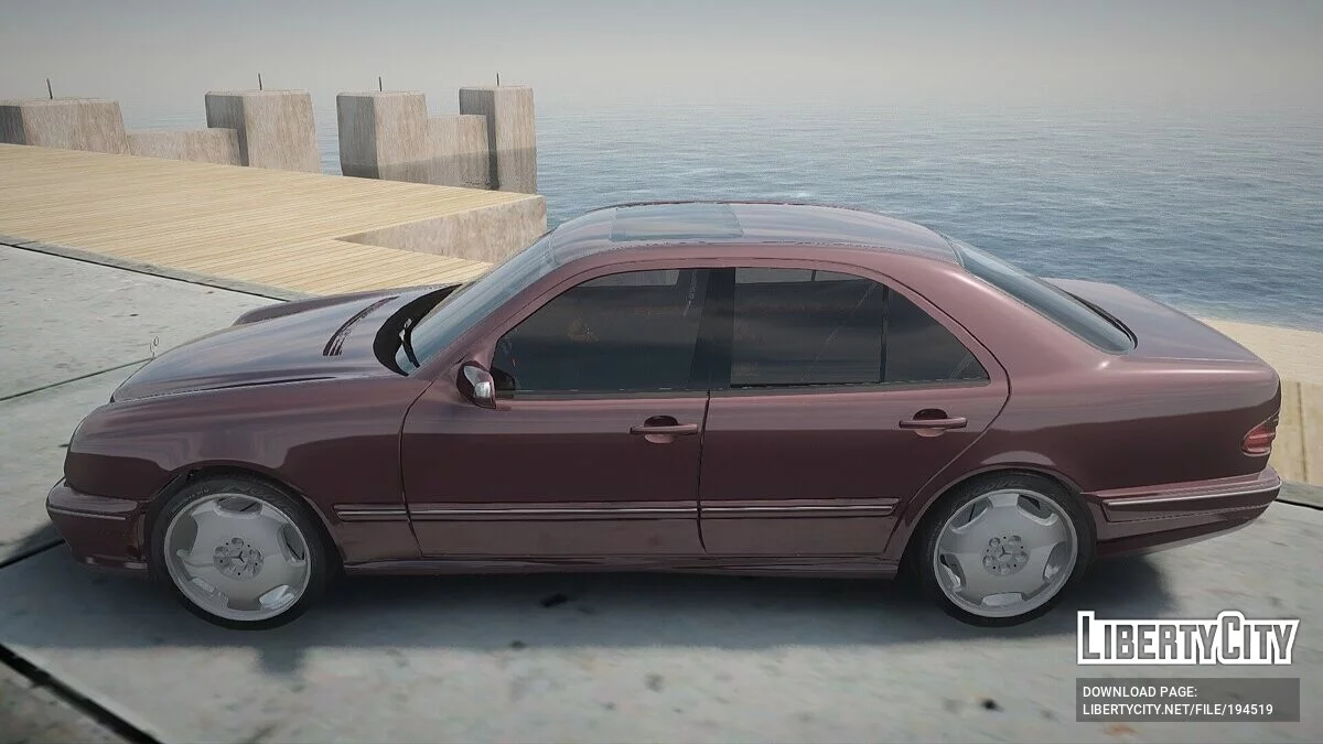 Mercedes-Benz E55 AMG / جي تي إيه سان أندرياس
