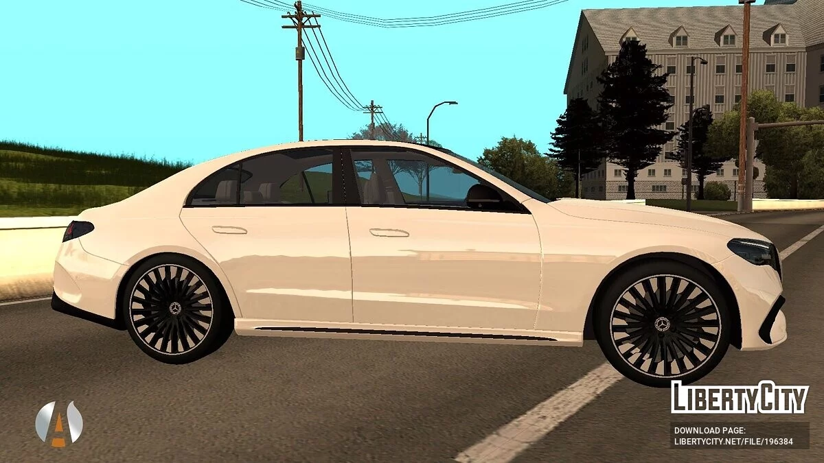 Mercedes-Benz E-Class w214 AMG-line 2023 / GTA San Andreas