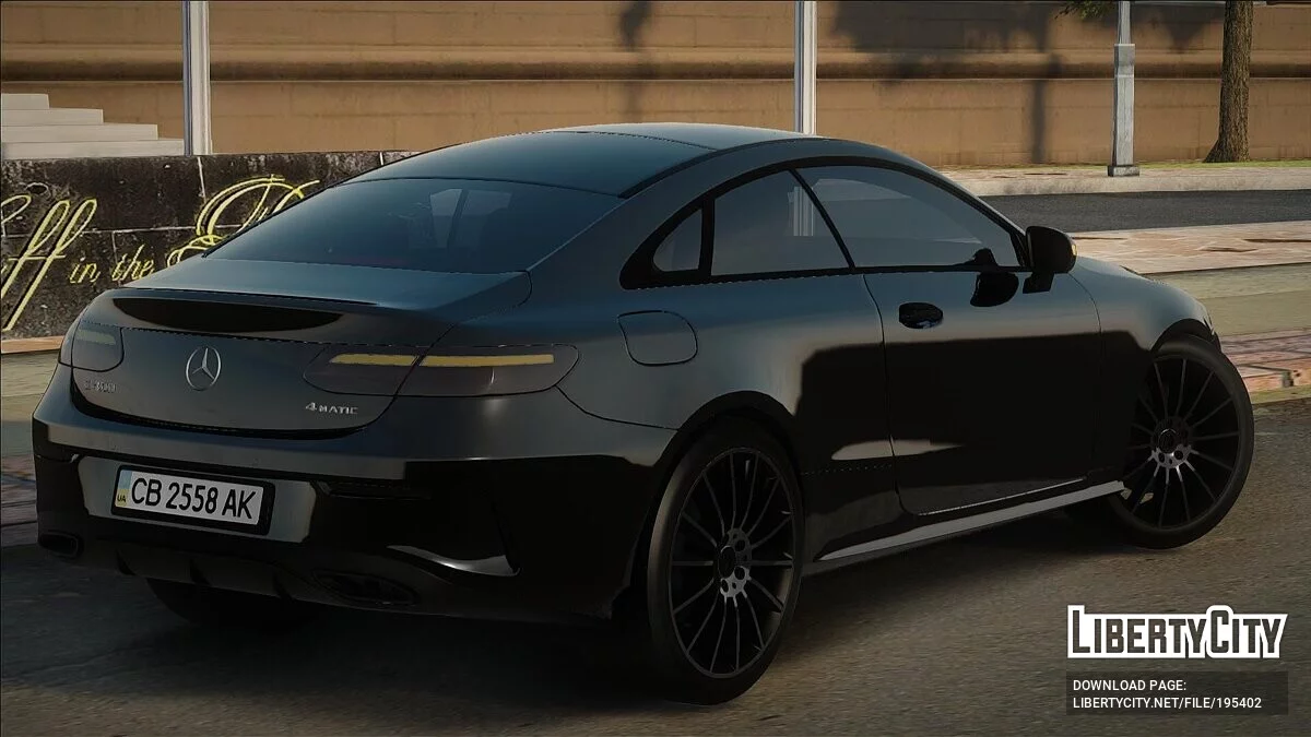 Mercedes-Benz E400 Coupe 4matic 2019 / GTA San Andreas