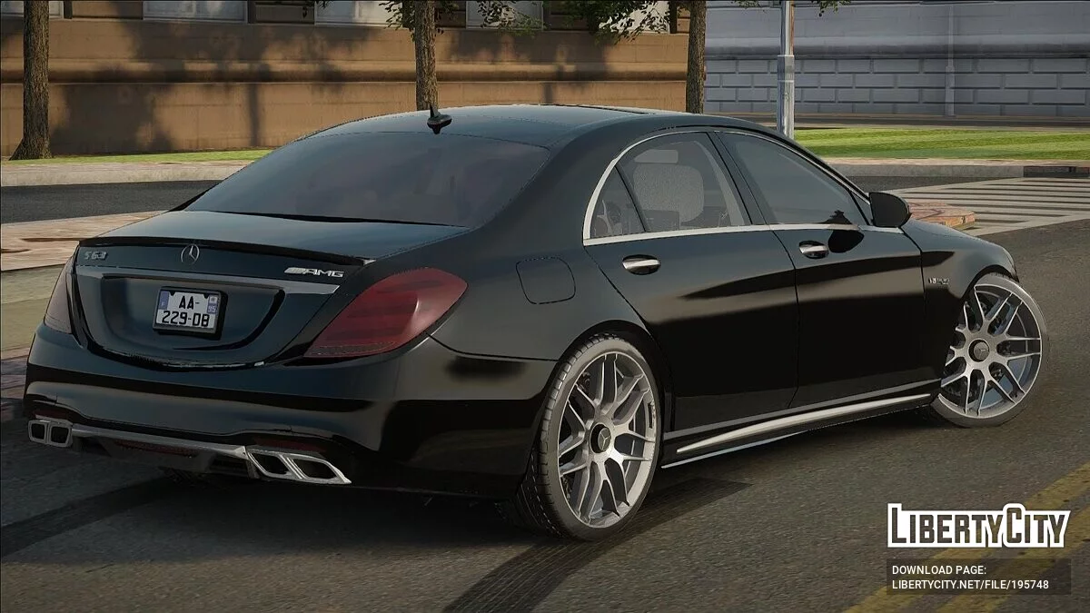 Mercedes-Benz S-class W222 2018 / GTA San Andreas