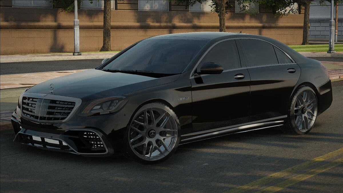 W222 Brabus на пневме