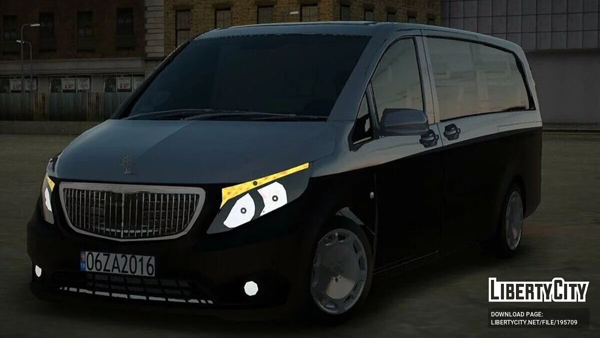 Mercedes-Benz V-Class Maybach / GTA San Andreas