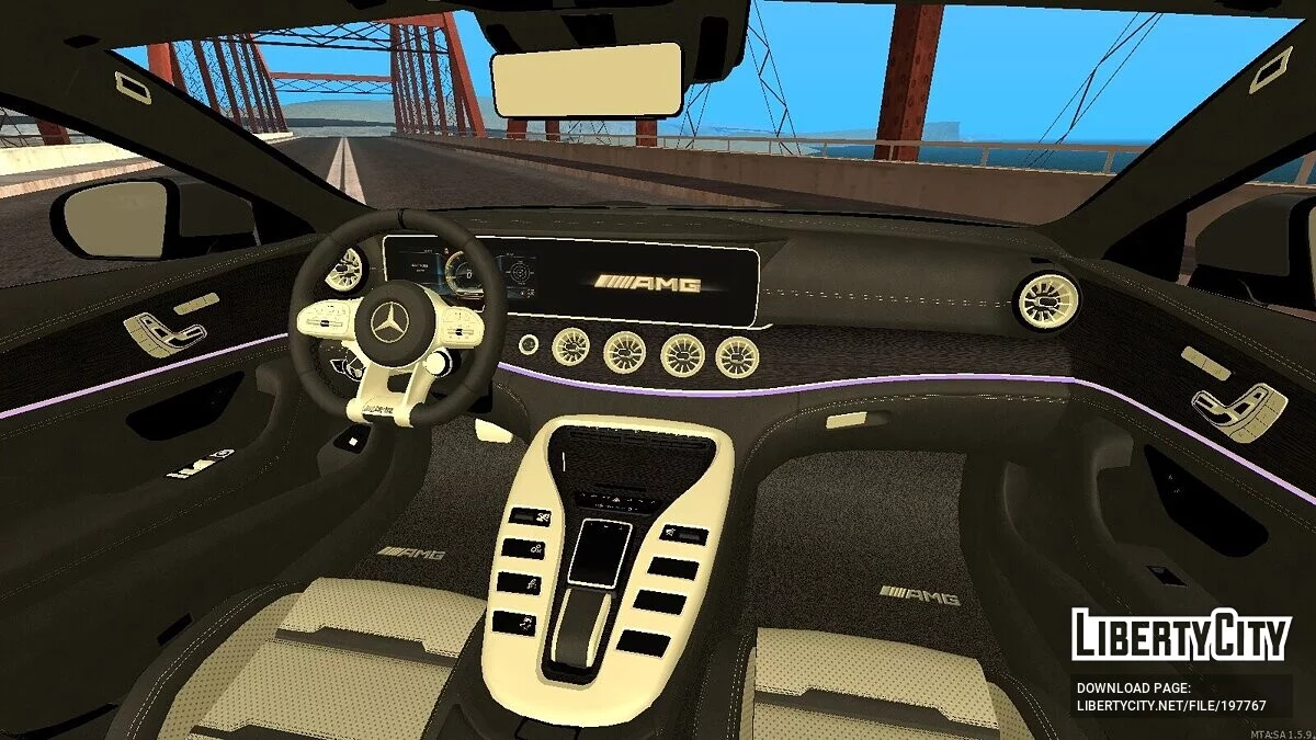 Mercedes-Benz GT63S 4MATIC+ AMG + CCD / GTA San Andreas