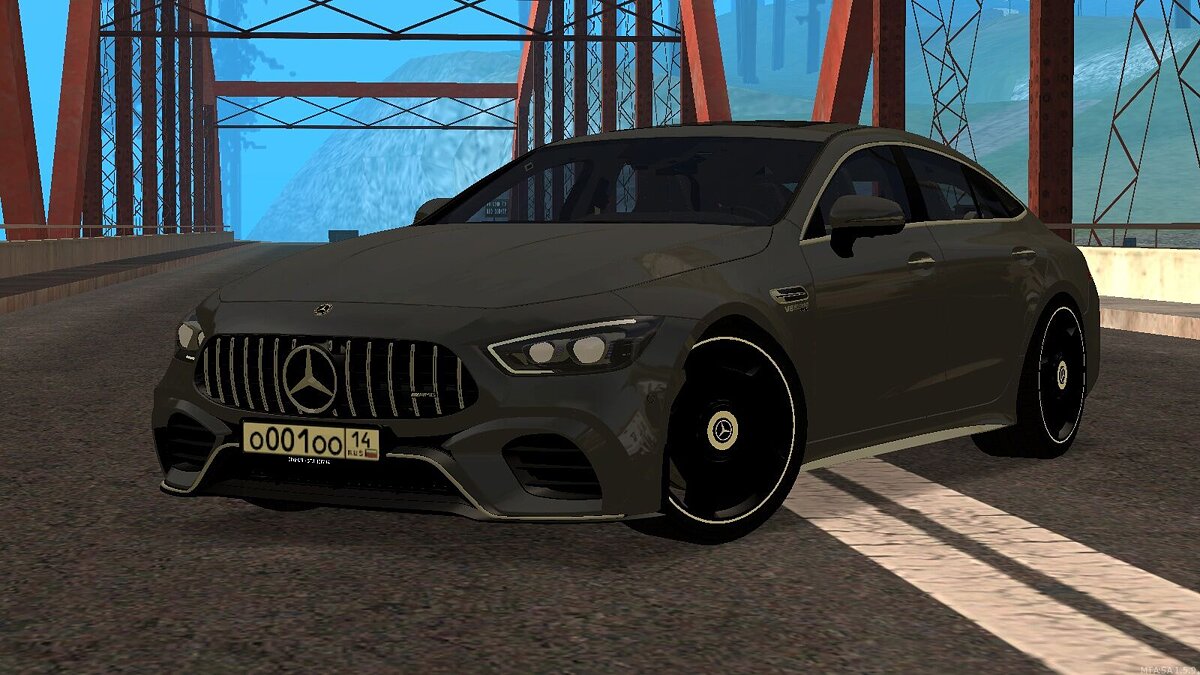 Винил на Mercedes gt63