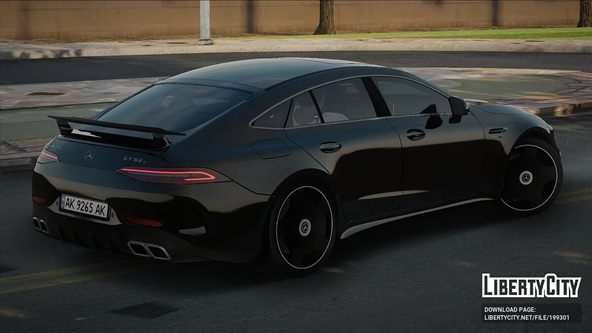 Mercedes-Benz AMG GT 63 S / GTA San Andreas