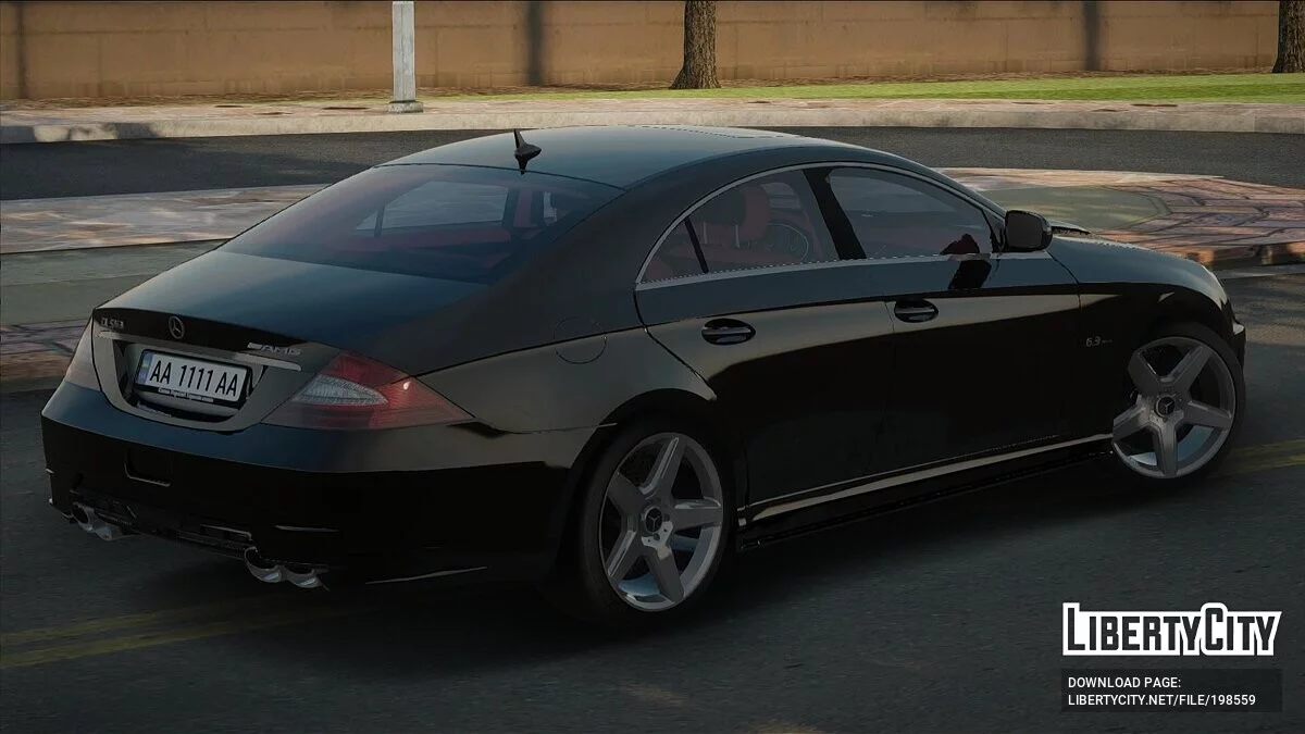 Mercedes-Benz CLS 63 AMG 2008 / GTA San Andreas
