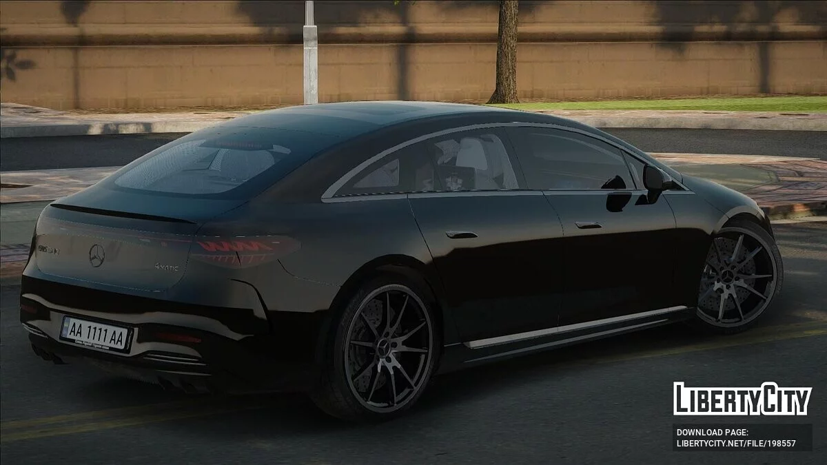 Mercedes-Benz EQS 580 4Matic / GTA San Andreas
