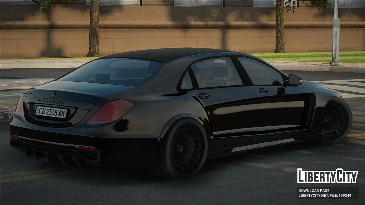 Mercedes-Benz Maybach S600 / GTA San Andreas