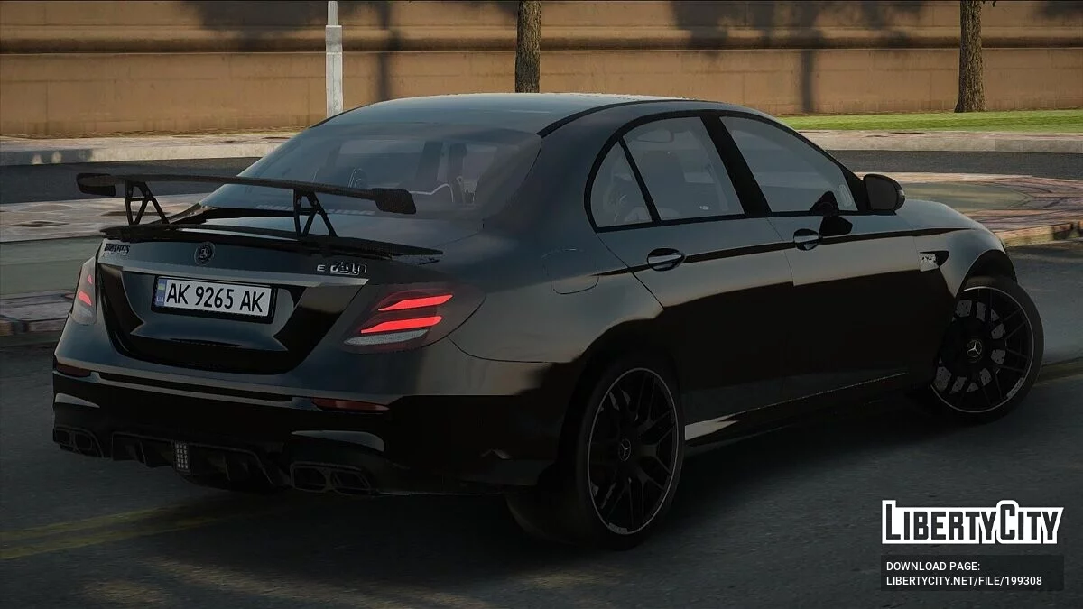 Mercedes-Benz W212 E63 AMG / GTA San Andreas