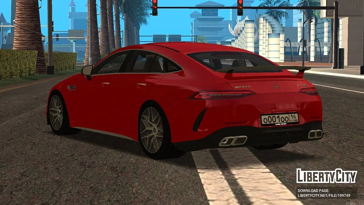 Mercedes-Benz AMG GT63s + CCD / GTA San Andreas