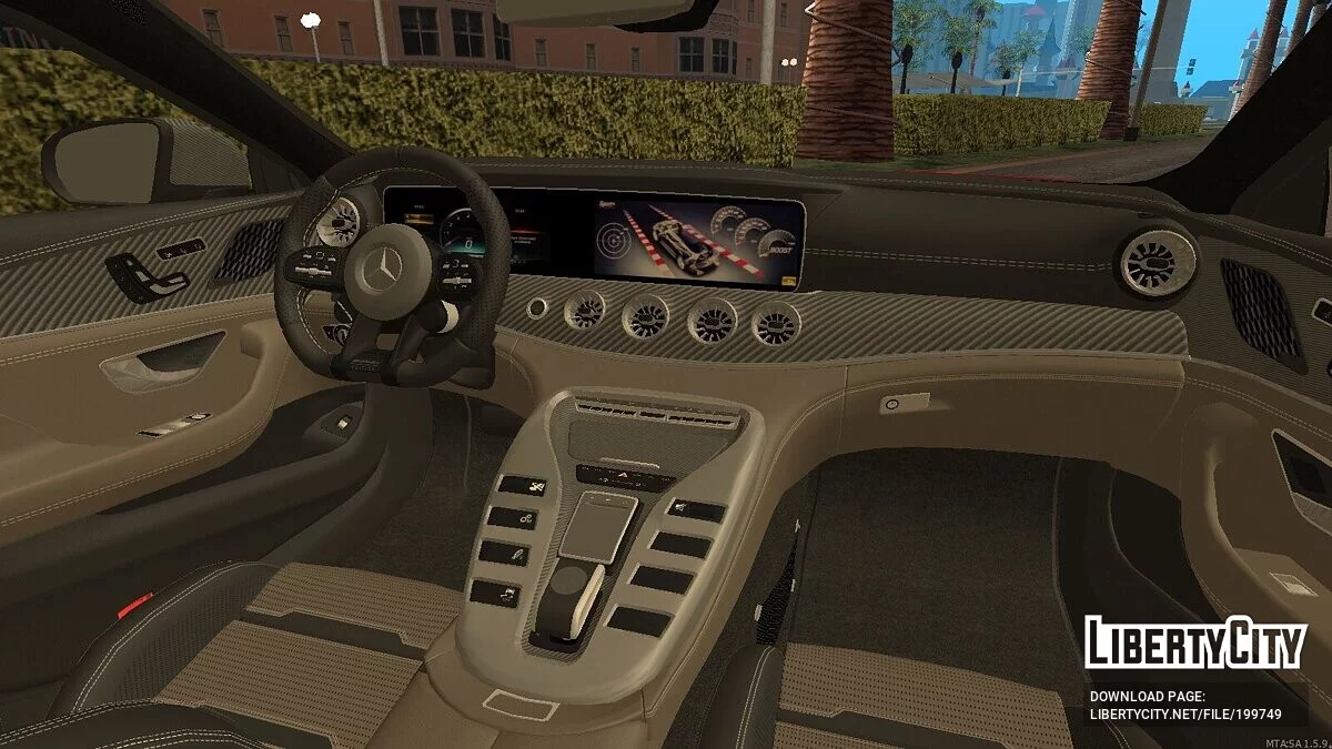 Mercedes-Benz AMG GT63s + CCD / GTA San Andreas