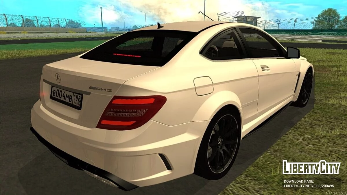Mercedes-Benz W204 C63 / GTA San Andreas
