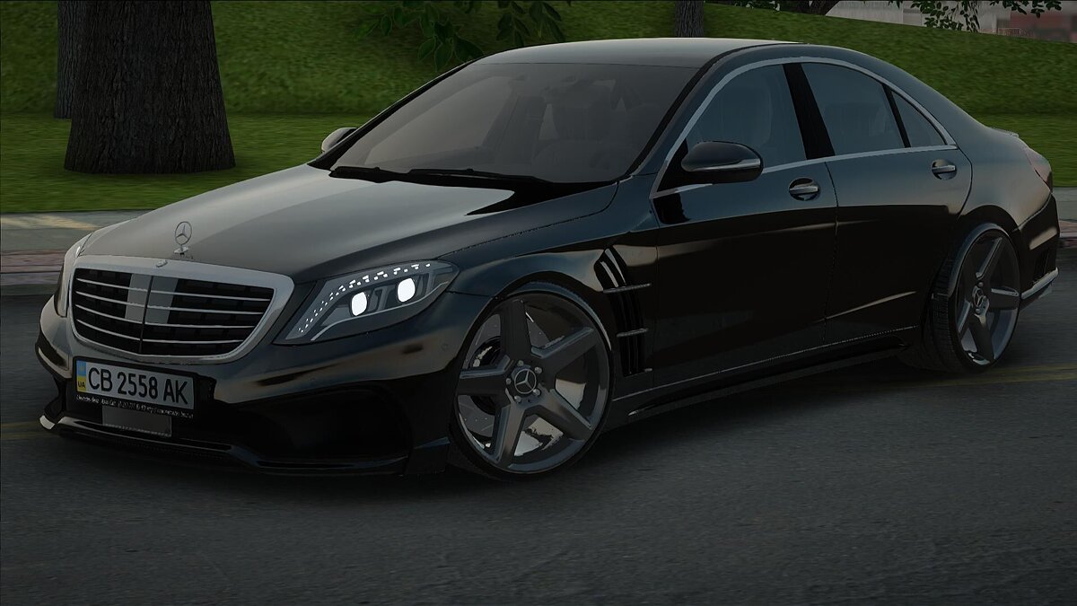 W222 Brabus на пневме