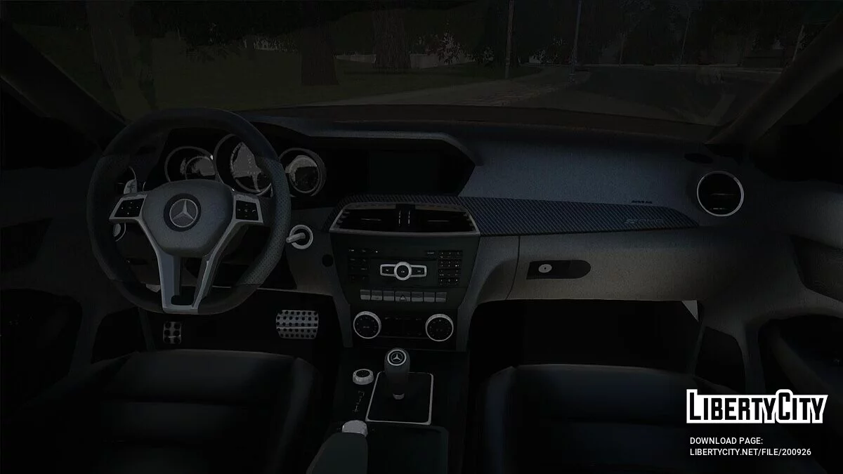 Mercedes-Benz C63 AMG / جي تي إيه سان أندرياس