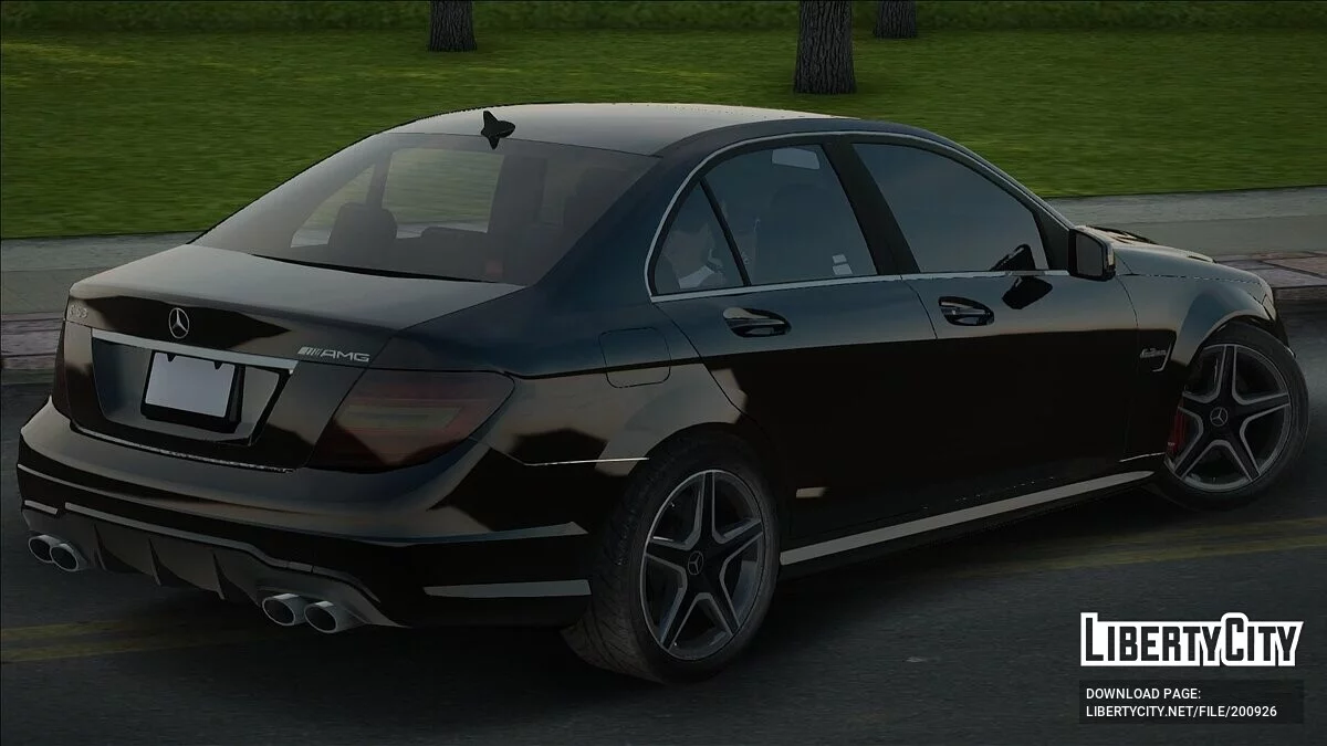 Mercedes-Benz C63 AMG / جي تي إيه سان أندرياس
