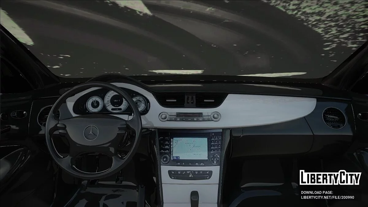 Mercedes-Benz CLS500 в снігу / GTA San Andreas