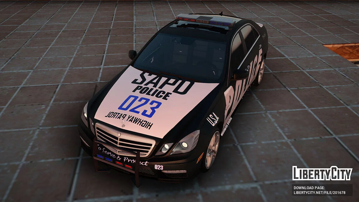 Mercedes-Benz E63 AMG Police Edition / GTA San Andreas