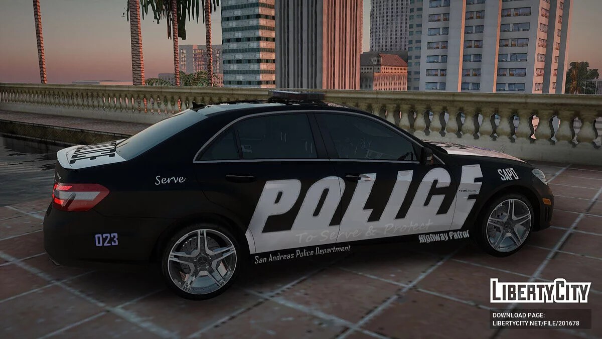 Mercedes-Benz E63 AMG Police Edition / GTA San Andreas
