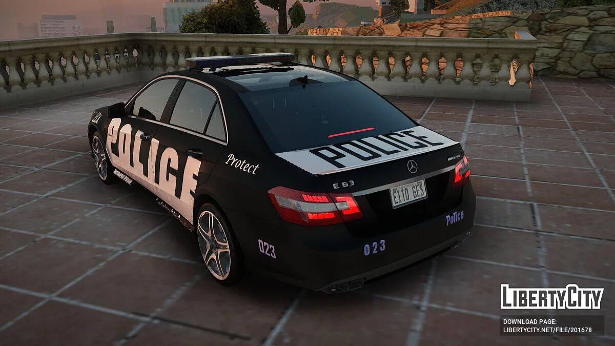 Mercedes-Benz E63 AMG Police Edition / GTA San Andreas