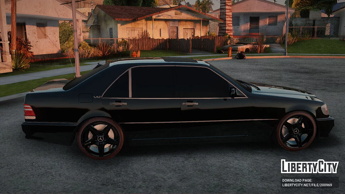 Mercedes-Benz S600 aus «Brigada» / GTA San Andreas