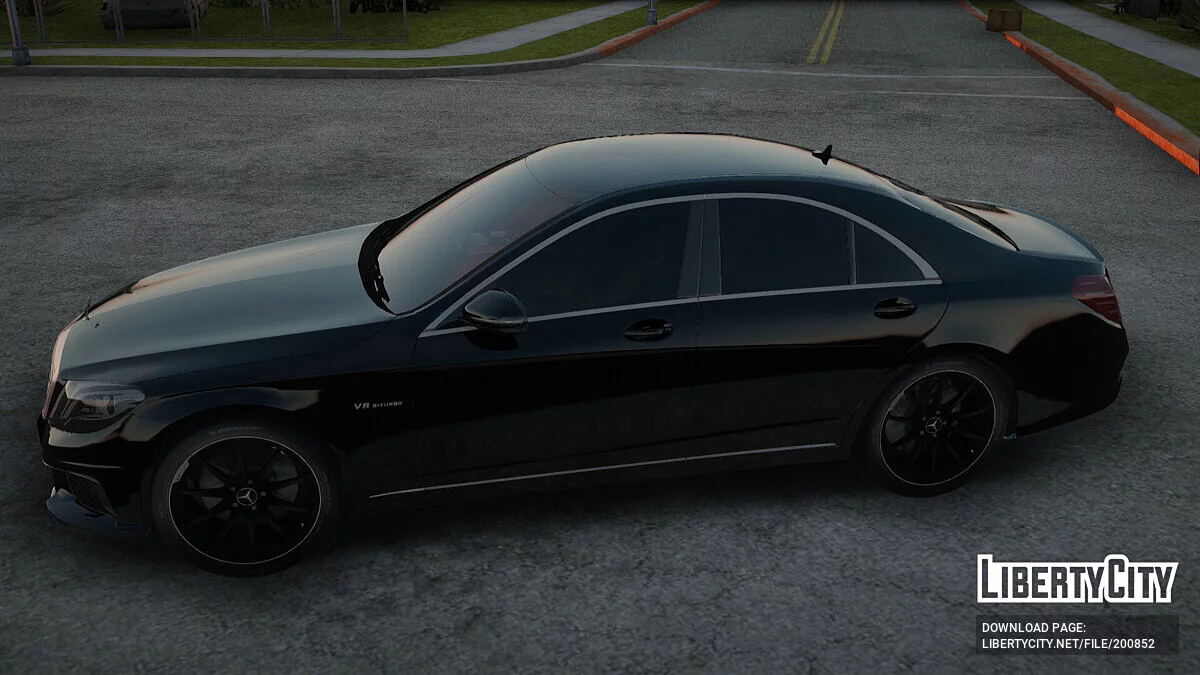 Mercedes-Benz S63 AMG Armenian / GTA San Andreas