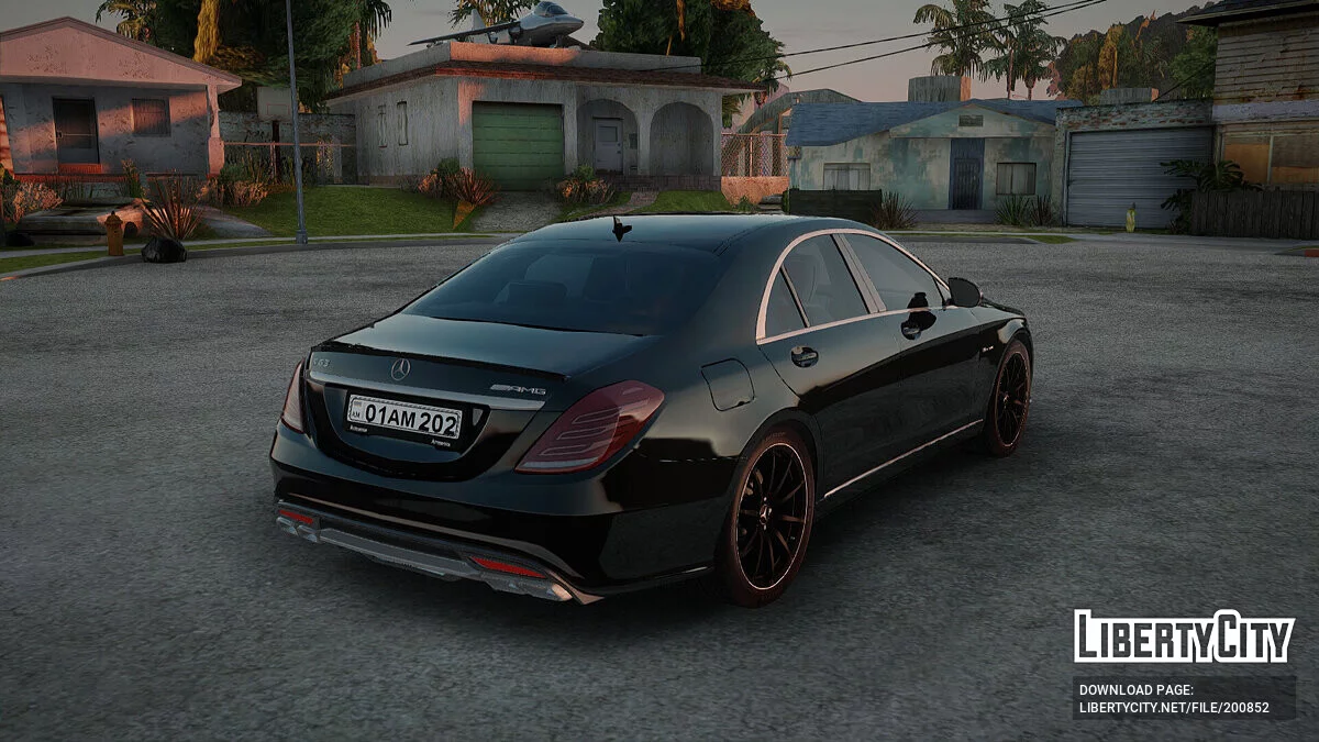 Mercedes-Benz S63 AMG Armenian / GTA San Andreas