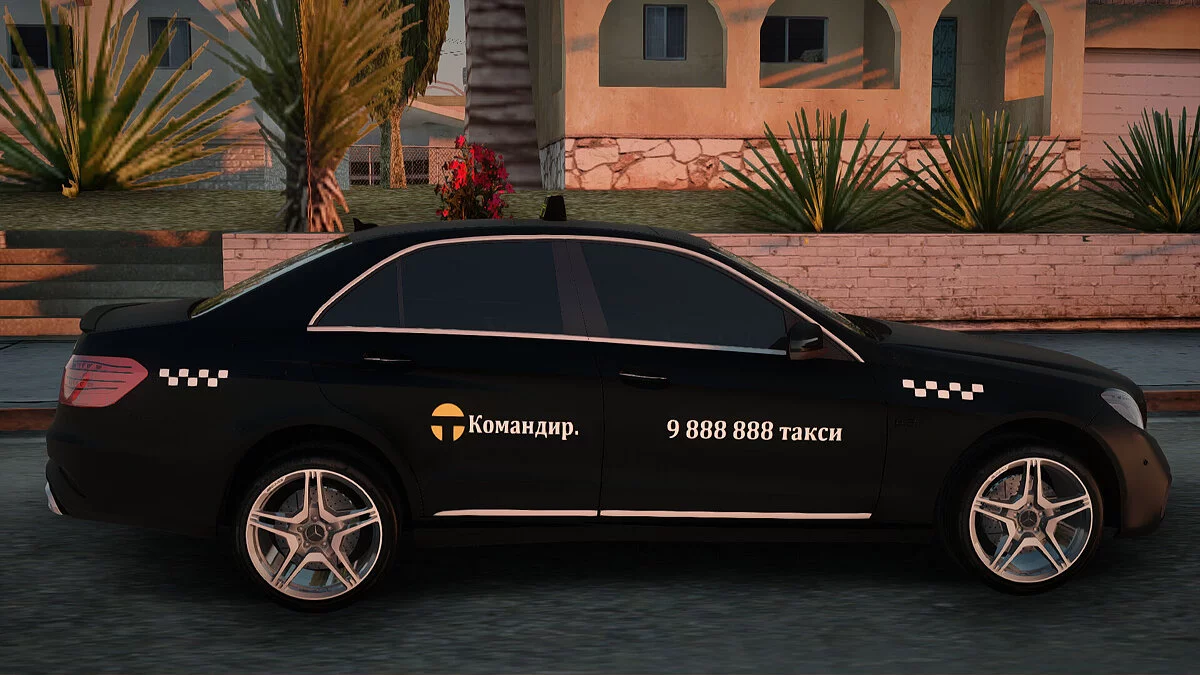 Mercedes-Benz E-Class 63 Taxi / GTA San Andreas