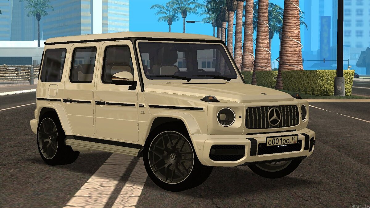 Download Mercedes-Benz G63 AMG + CCD for GTA San Andreas