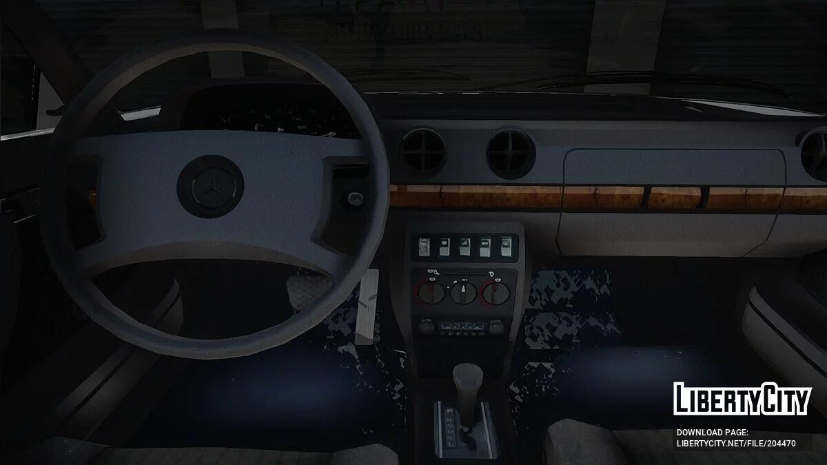 1986 Mercedes-Benz W123 / GTA San Andreas