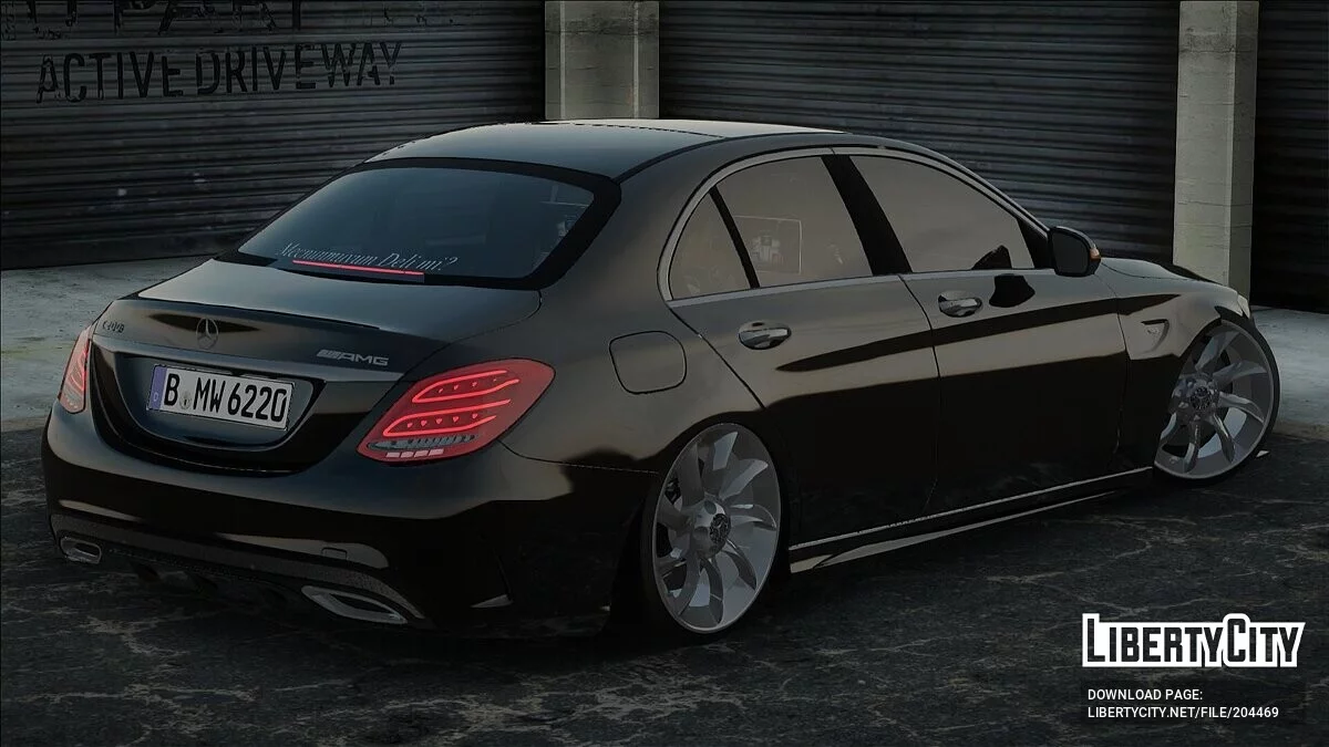 Mercedes-Benz C200 W205 AMG / GTA San Andreas