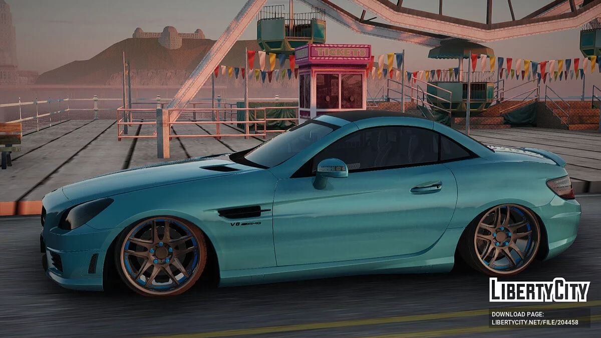 梅赛德斯-奔驰 SLK55 AMG 2011 / GTA San Andreas