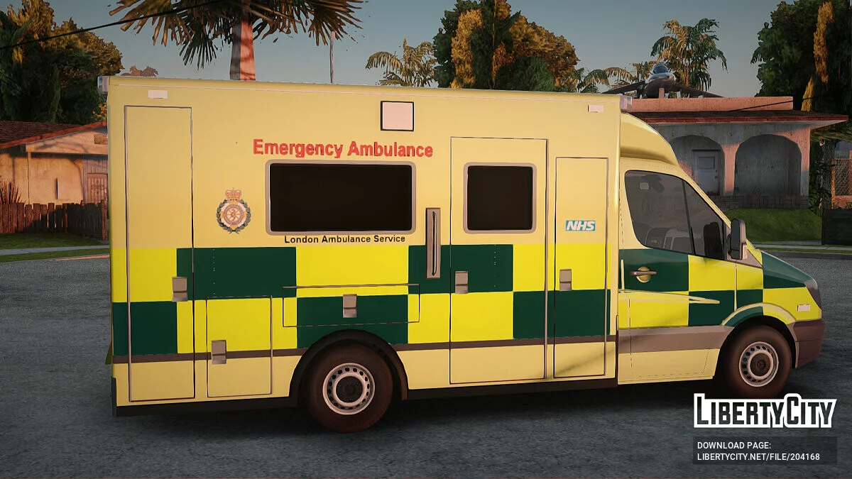 Mercedes-Benz Sprinter London Ambulance / GTA San Andreas