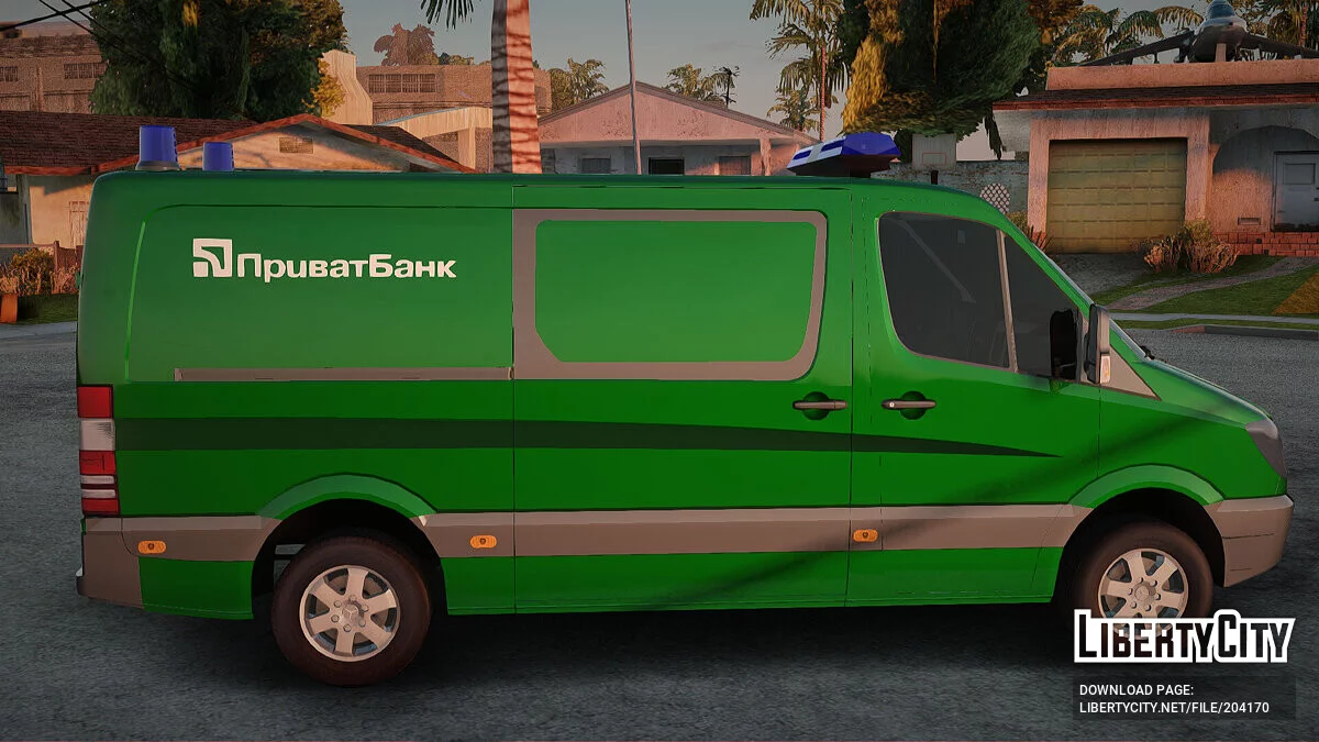 Mercedes-Benz Sprinter PrivatBank / GTA San Andreas