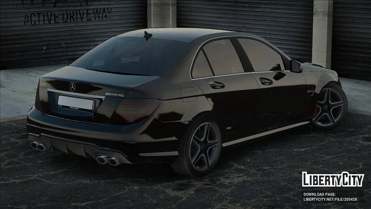 Mercedes-Benz C63 / GTA San Andreas