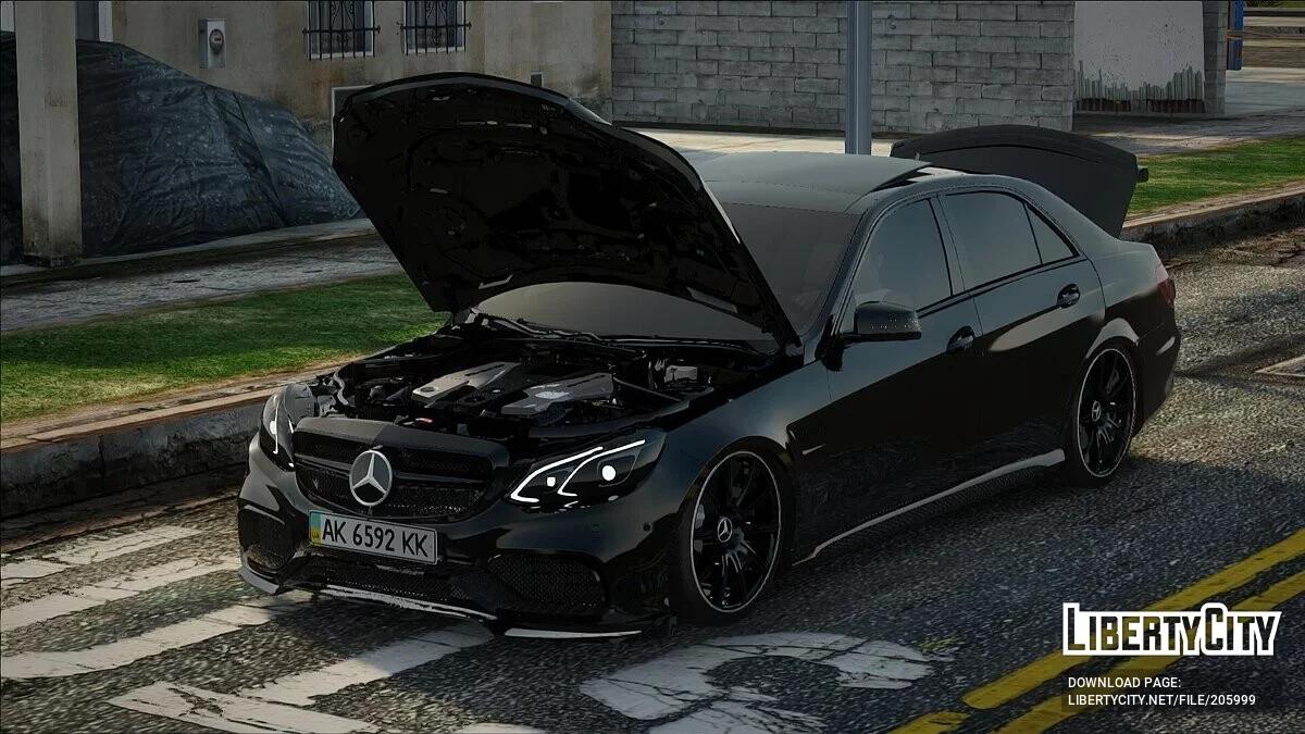 Mercedes-Benz E-Class E63 AMG S 4-Matic / GTA San Andreas
